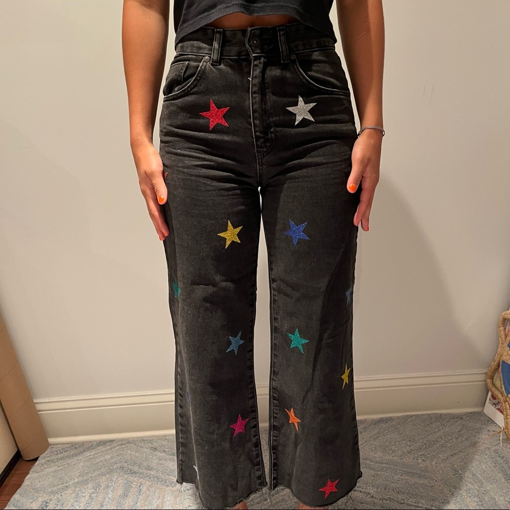 Ragged Priest Colorful Star Jeans